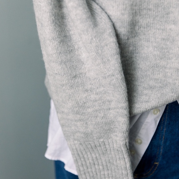 Sophie Rue Women's Drop Shoulder Collar Sweater XL - Picture 7 of 12